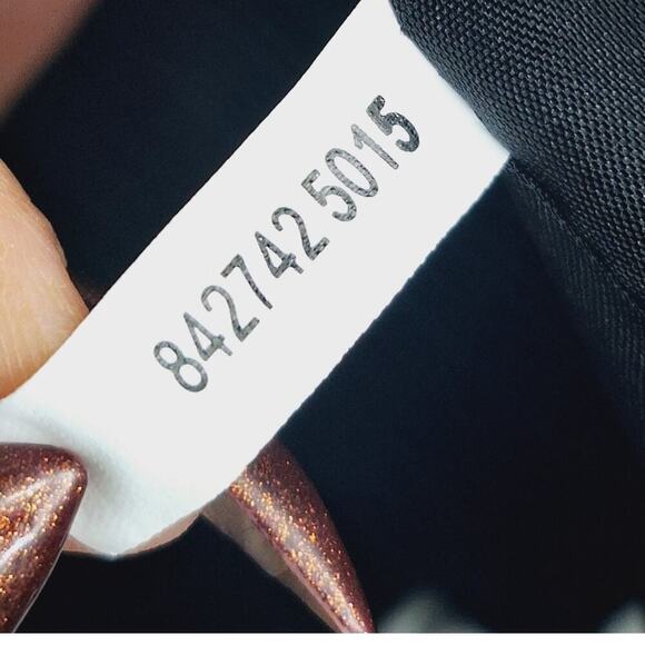 Boston Proper Zebra Print Fitted Blazer Jacket 6 Black and White 3/4 Sleeve - Picture 9 of 10